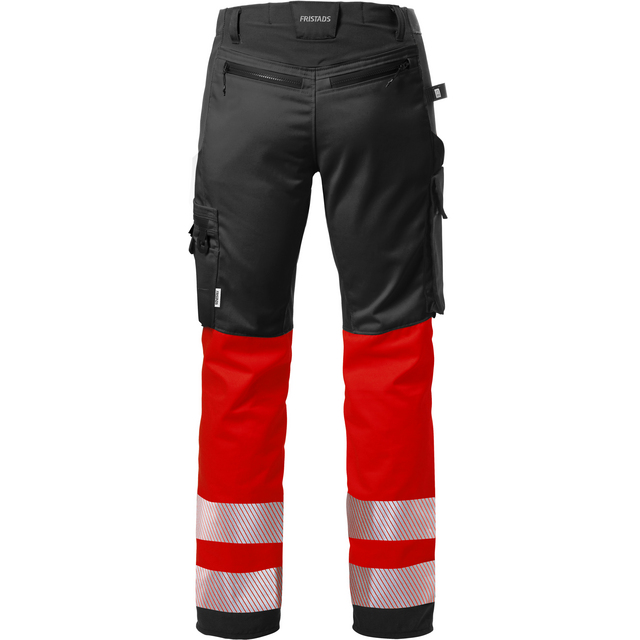 VARSELBYXA STRETCH 2705 PLU VARSELRÖD/SVART STL C60