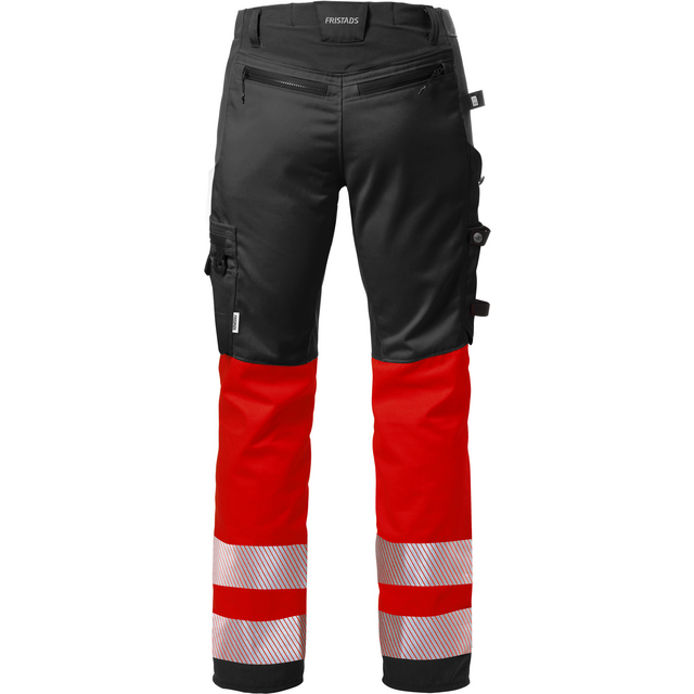 VARSELBYXA STRETCH 2706 PLU VARSELRÖD/SVART STL D88
