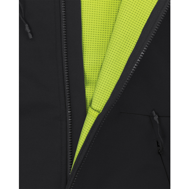 SOFTSHELLJACKA 7461 BON SVART STL 2XL