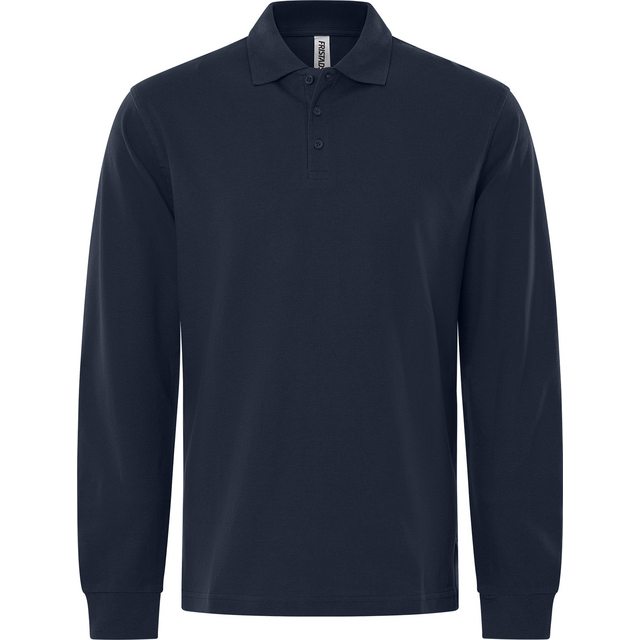 PIKÉ LÅNG ÄRM 1722 PIQ MÖRK MARIN STL 2XL | Beijerbygg Byggmaterial