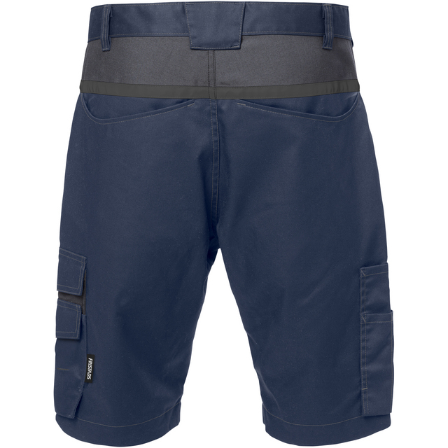 Produktbild föreställande artikeln SHORTS 2562 STFP MARINBLÅ/GRÅ STL C48 från kategorin Byxor
