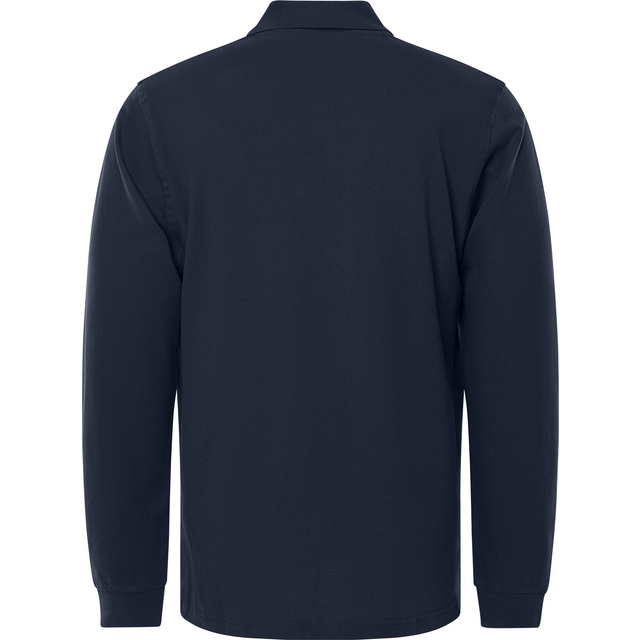 PIKÉ LÅNG ÄRM 1722 PIQ MÖRK MARIN STL 2XL