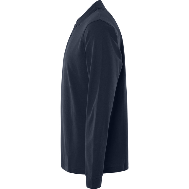 PIKÉ LÅNG ÄRM 1722 PIQ MÖRK MARIN STL 2XL