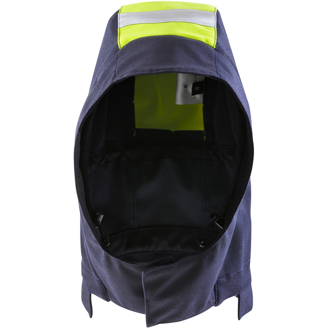 HUVA 9155 FLAM SOFTSHELL FSS VARSELGUL/MARINBLÅ STL XS