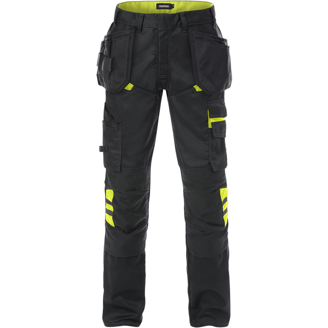 HANTVERKARBYXA 2595 STFP SVART/HIVIS GUL STL D104 | Beijerbygg Byggmaterial