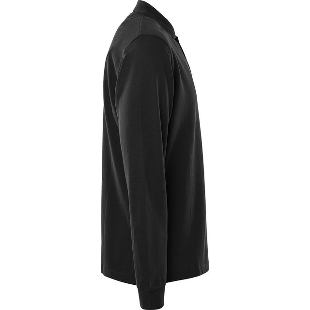 PIKÉ LÅNG ÄRM 1722 PIQ SVART STL 2XL