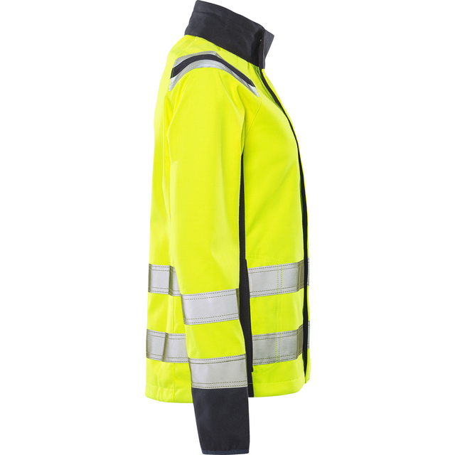 Produktbild föreställande artikeln JACKA 4076 FLAM DAM KL3 FSS VARSELGUL/MARINBLÅ STL 2XL från kategorin Flamskyddsöverdelar