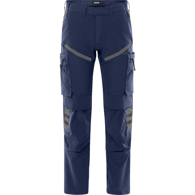 STRETCHBYXA 2653 LWS MARINBLÅ/GRÅ C152