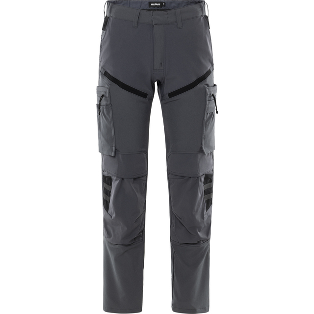 STRETCHBYXA 2653 LWS GRÅ/SVART C60