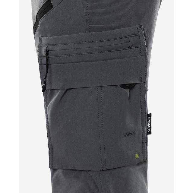 STRETCHBYXA 2653 LWS SVART/HIVIS GUL C50