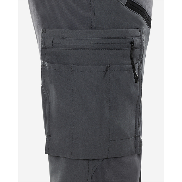 STRETCHBYXA 2653 LWS SVART/HIVIS GUL C50