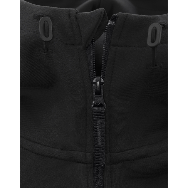 SWEATSHIRTJACKA HUVA 7831 GKI SVART STL 3XL