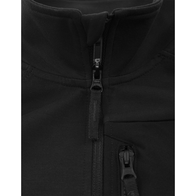 SWEATSHIRTJACKA HUVA 7830 GKI SVART STL 2XL