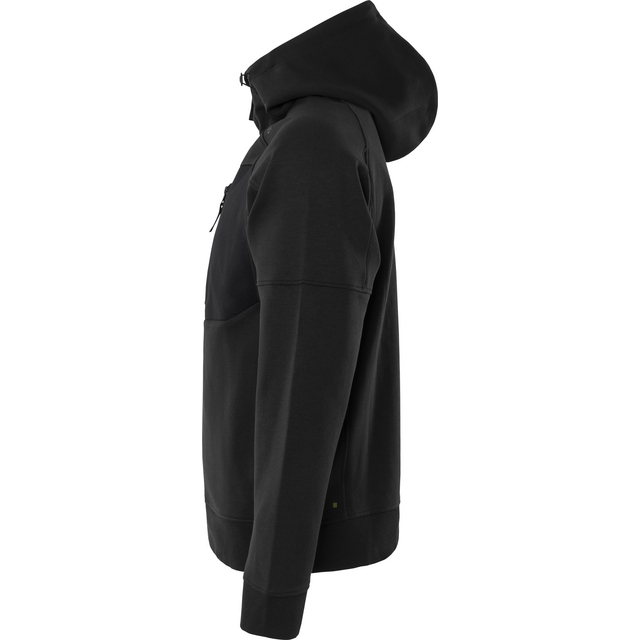 SWEATSHIRTJACKA HUVA 7831 GKI SVART STL 3XL