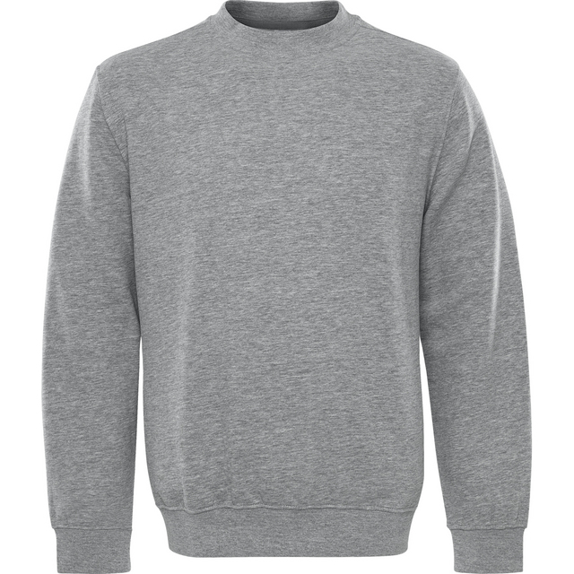 SWEATSHIRT 1734 SWB GRÅMELERAD STL M | Beijerbygg Byggmaterial