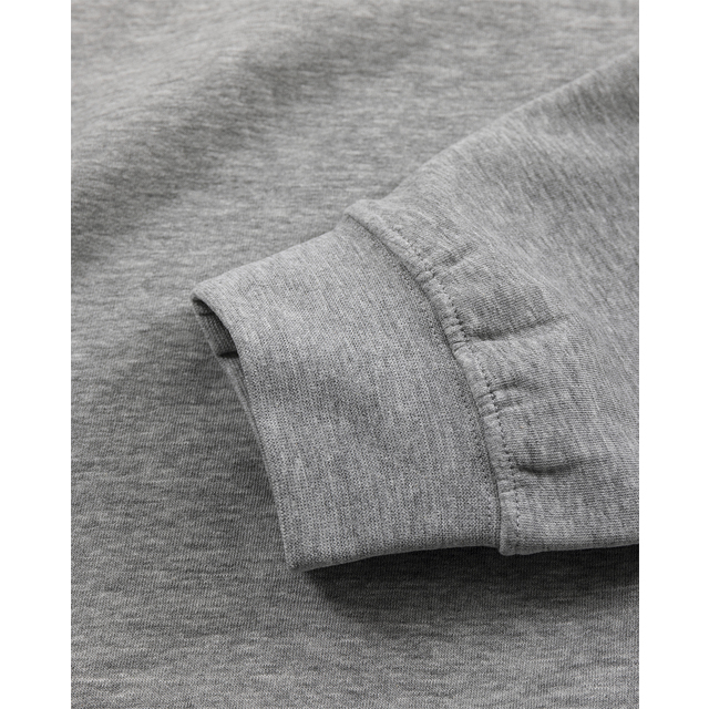 SWEATSHIRT 1734 SWB GRÅMELERAD STL M