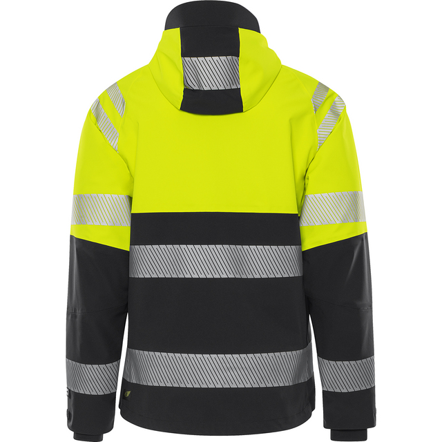 Produktbild föreställande artikeln SKALJACKA VARSEL 4690 GLS VARSELGUL/SVART STL 2XL från kategorin Varselöverdelar