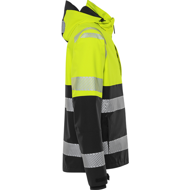 Produktbild föreställande artikeln SKALJACKA VARSEL 4690 GLS VARSELGUL/SVART STL 2XL från kategorin Varselöverdelar