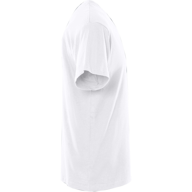 T-SHIRT V-RINGAD 1913 BSJ VIT STL 3XL