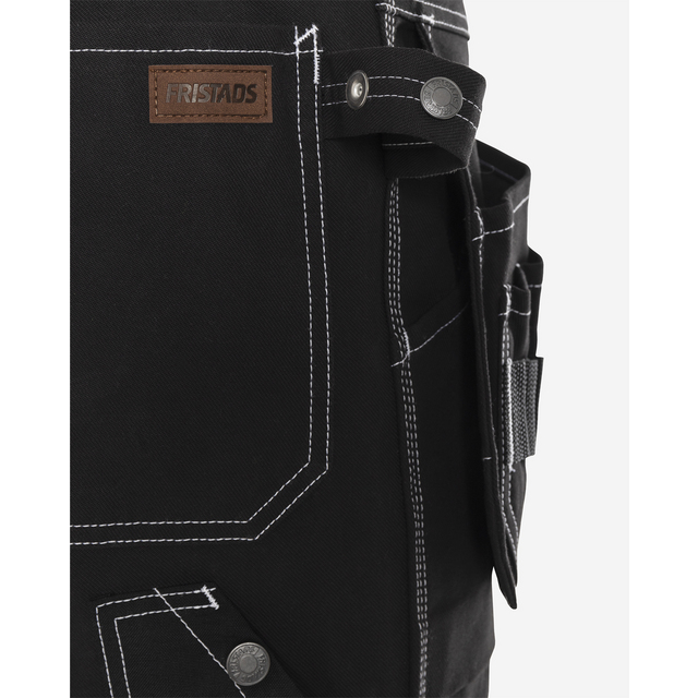 HÄNGSLEBYXA HANTVERK 51 FAS SVART STL C156