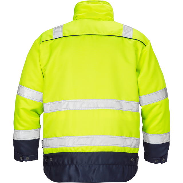 VINTERJACKA VARSEL KL 3 444 PP VARSELGUL/MARIN STL 3XL