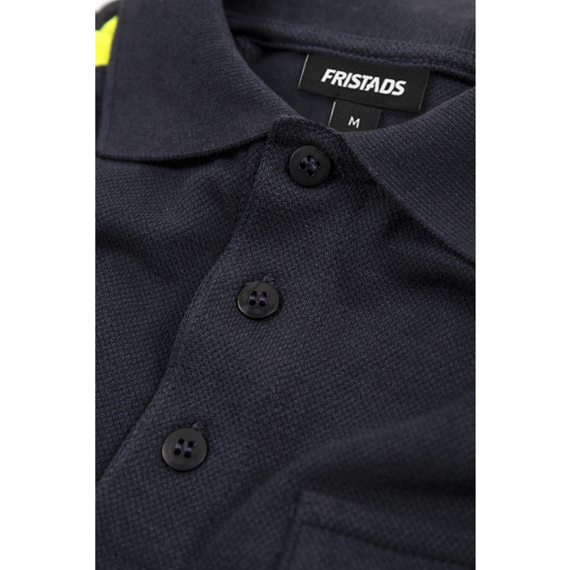 Produktbild föreställande artikeln PIKÉ FLAM LÅNG ÄRM 784 PFLA MARIN STL 2XL från kategorin Flamskyddsöverdelar