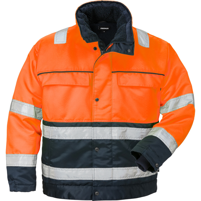 VINTERJACKA VARSEL KL 3 444 PP VARSELORANGE/MARIN STL 2XL | Beijerbygg Byggmaterial