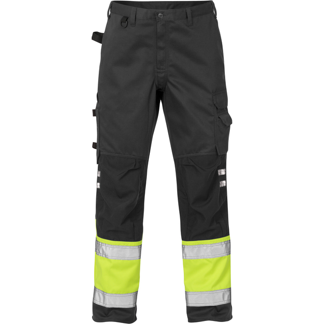 BYXA VARSEL KL 1 2032 PLU VARSELGUL/SVART STL C56 | Beijerbygg Byggmaterial