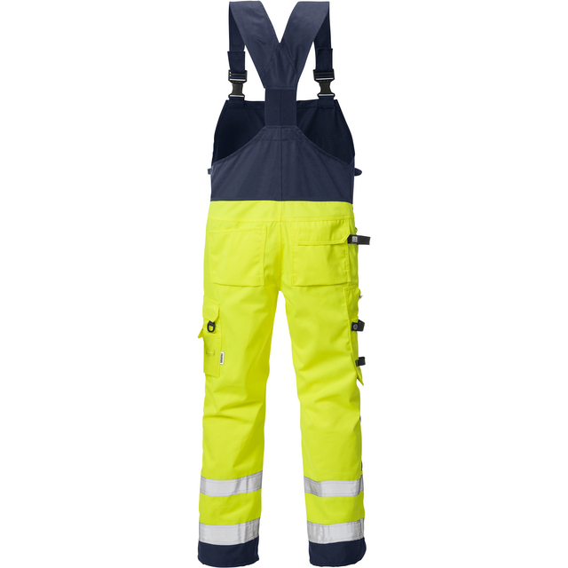 HÄNGSLEBYXA VARSEL 1014 PLU VARSELGUL/MARIN STL D104