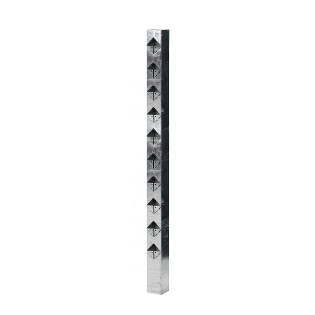 STAKET ÖCKERÖ AVSLUT VARMGALV STÅL 1100MM 70X70MM | Beijerbygg Byggmaterial