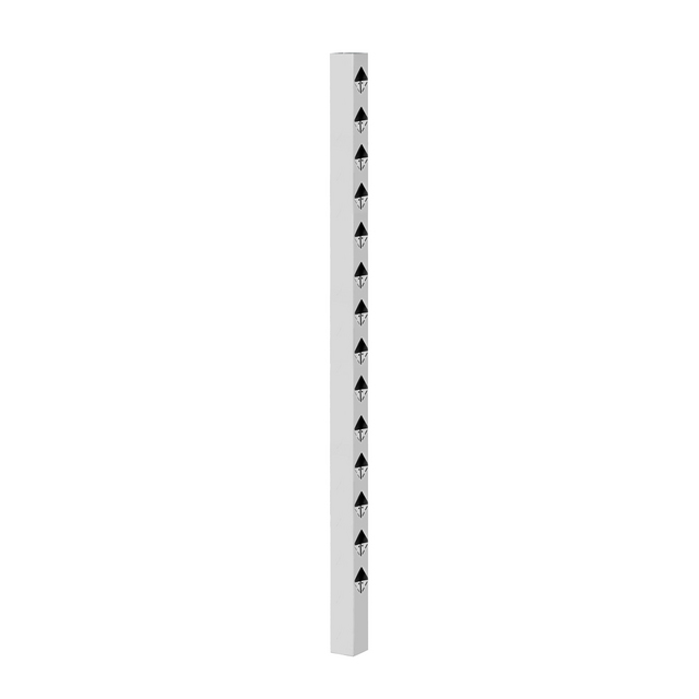 STAKET ÖCKERÖ AVSLUT VIT 1480MM 70X70MM | Beijerbygg Byggmaterial