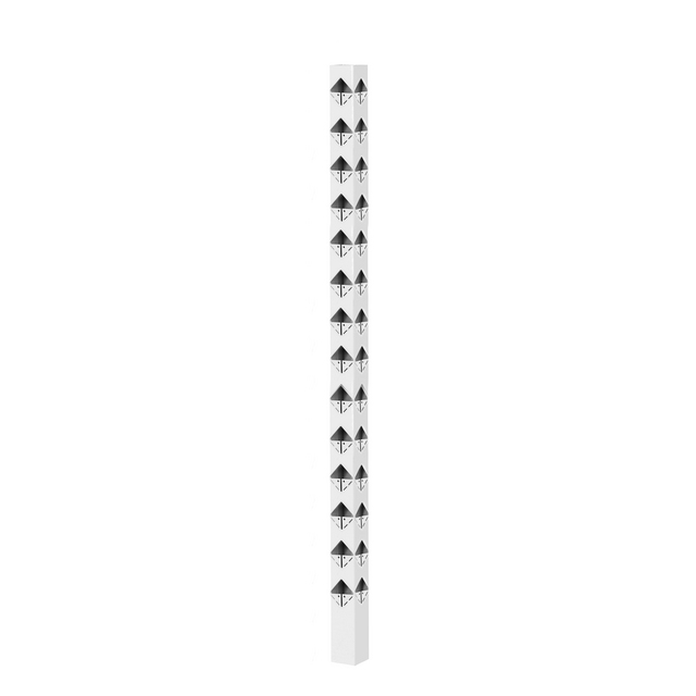 STAKET ÖCKERÖ HÖRN VIT 1480MM 70X70MM | Beijerbygg Byggmaterial