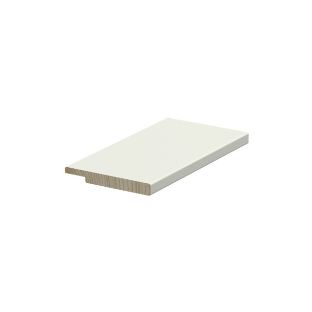 18X145 FÖNSTERSMYG F VIT 2,4M FALS 9,5X35MM FURU RAW (1) | Beijerbygg Byggmaterial