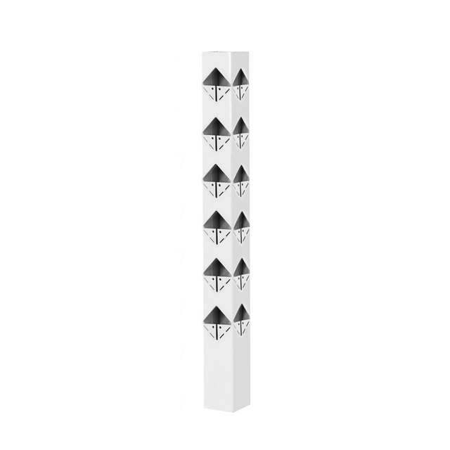 STAKET ÖCKERÖ HÖRN VIT 7 715MM 70X70MM | Beijerbygg Byggmaterial