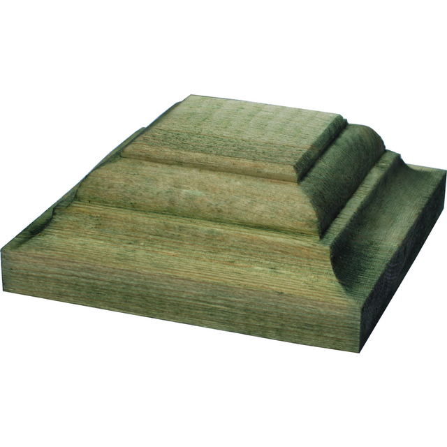 STOLPLOCK TRYCKIMPREGNERAD GRA 34X95X95