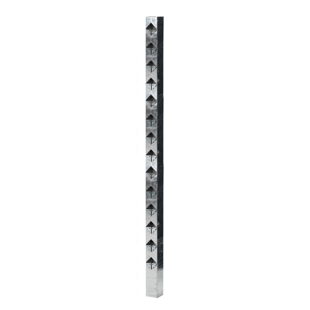 STAKET ÖCKERÖ AVSLUT VARMGALV STÅL 1480MM 70X70MM | Beijerbygg Byggmaterial