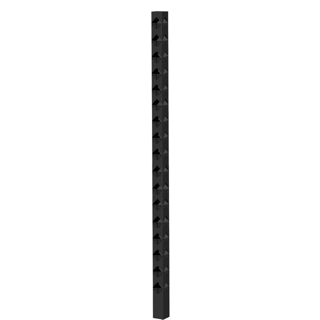 STAKET ÖCKERÖ HÖRN SVART 1770MM 70X70MM | Beijerbygg Byggmaterial