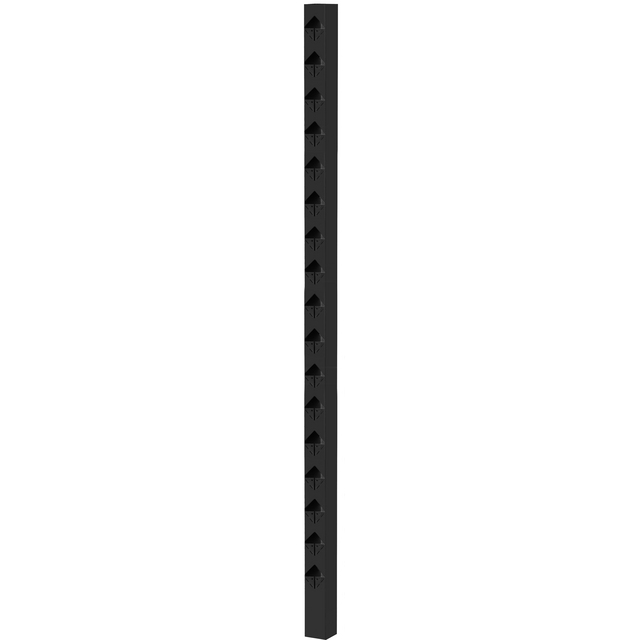 STAKET ÖCKERÖ MELLAN SVART 1770MM 70X70MM | Beijerbygg Byggmaterial