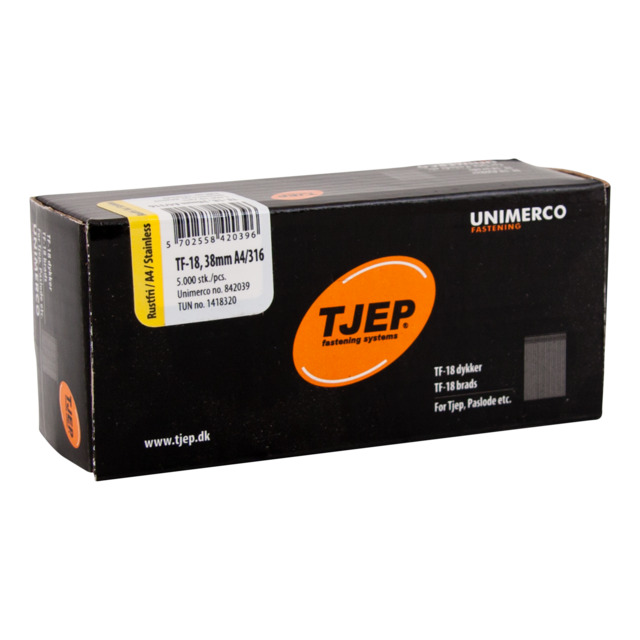 DYCKERT T TJEP ROSTFRI A4 0GR 1,2X38MM 5000ST | Beijerbygg Byggmaterial