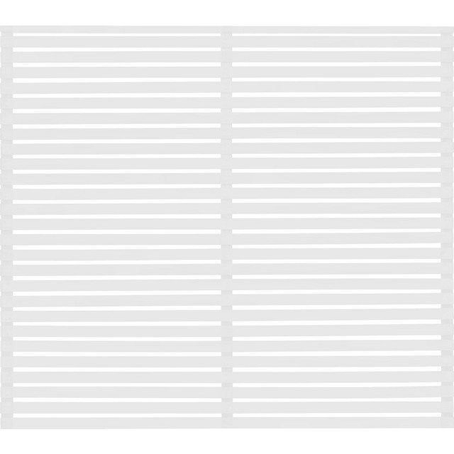 SKÄRM HORIZONT 1 VIT 159X159CM | Beijerbygg Byggmaterial