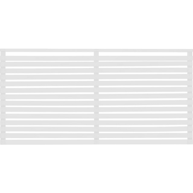 SKÄRM/STAKET HORIZONT 2 VIT 159X89CM | Beijerbygg Byggmaterial