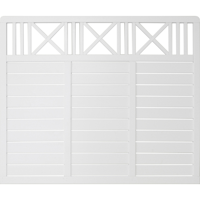 SKÄRM SALVIA 1 VITMÅLAD 180X150CM