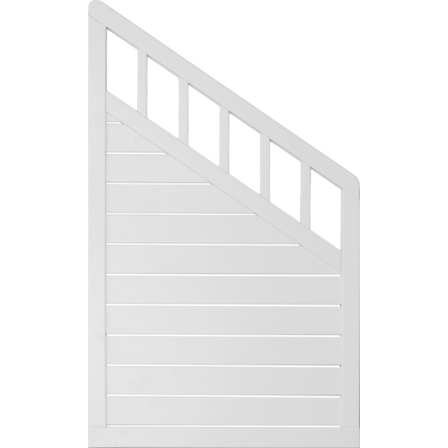 SKÄRM SALVIA 2 VITMÅLAD 90X150/90CM