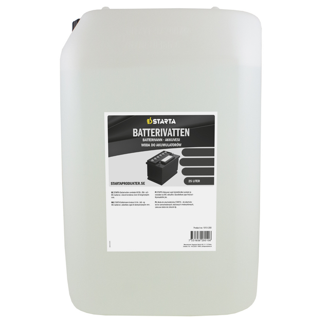 BATTERIVATTEN 25L