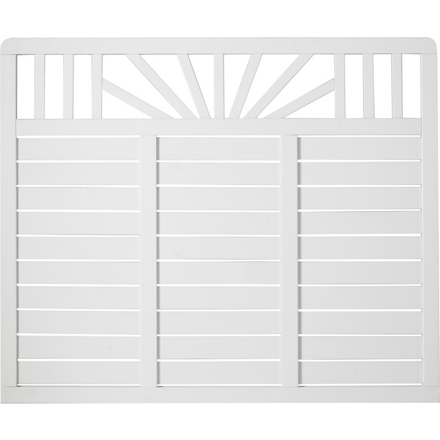 SKÄRM ROSMARIN 1 VIT 180X150CM