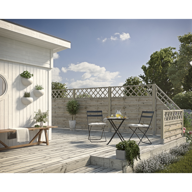 SKÄRM VERA ORIGINAL TRYCKIMPREG GRAN ERS 179X179CM