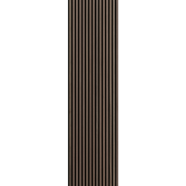 AKUSTIKPANEL - WALNUT 2440X605X22 FIBROTECH PREMIUM | Beijerbygg Byggmaterial