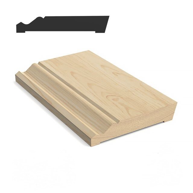 22X120X4420 S-SOCKEL 4,42M VECKEBO | Beijerbygg Byggmaterial