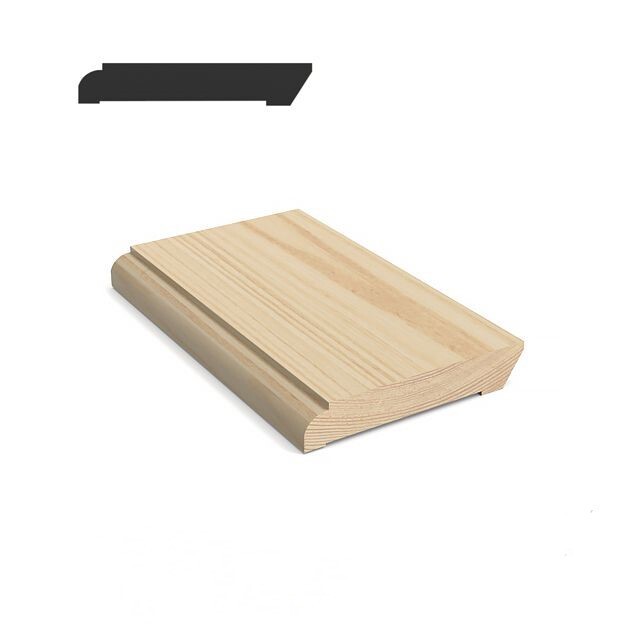 22X120X4420 ROKOKOSOCKEL 4,42M VECKEBO | Beijerbygg Byggmaterial