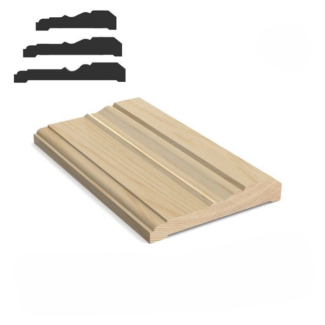 22X95X4420 FODER VECKEBO FAS 4,42M VECKEBO | Beijerbygg Byggmaterial